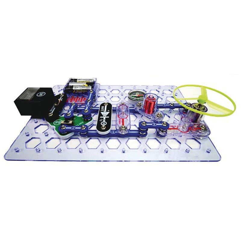 Snap Circuits مجموعة اكتشاف الإلكترونيات STEM من Snap Circuits | استكشاف المغناطيسية والإلكترونيات | للأعمار 8+ | أكثر من 85 مشروع عملي - Image 4